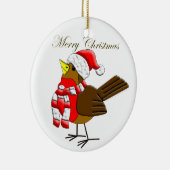 Christmas Sparrow Fun Ornament (Rechts)