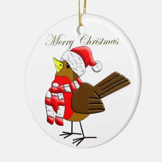Christmas Sparrow Fun Ornament (Links)