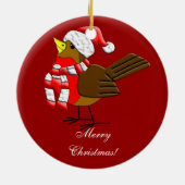 Christmas Sparrow Fun Ornament (Achterkant)