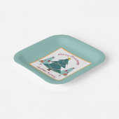 Christmas! Speciale familievakantie Papieren Bordje (Gebogen)