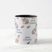 Christmas Sphynx Cat Gift, Xmas Holiday Decoration Mok (Midden)