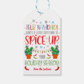 Christmas Spice Up Uw Seizoen Gift Labels Cadeaulabel (Voorkant)