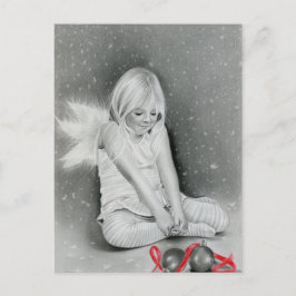Christmas Spirit Angel Elf Briefkaart