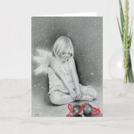 Christmas Spirit Angel Elf Kaart