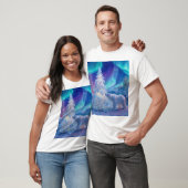 Christmas Spirit in the Northern Sky T-shirt (Unisex)