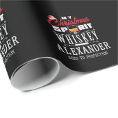 Christmas Spirit is een whisky Bourbon kerstcadeau Cadeaupapier (Rol Hoek)