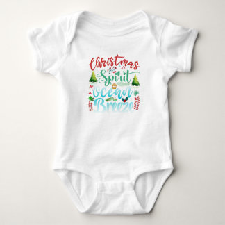 Christmas Spirit Ocean Breeze Een stuk Romper