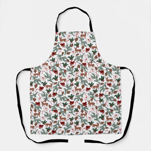 Christmas Spirit ontwerp Schort (Voorkant)