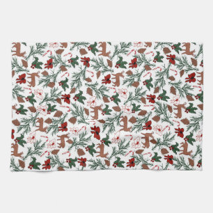 Christmas Spirit ontwerp Theedoek