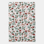 Christmas Spirit ontwerp Theedoek (Verticaal)