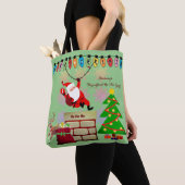 Christmas Spirit Santa Carry-all Tas (Dichtbij)
