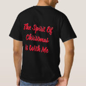 Christmas Spirit T-shirt (Achterkant)
