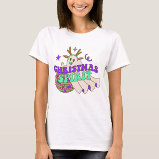 Christmas Spirit Unisex T-shirt, vakantie Shirt, G T-shirt