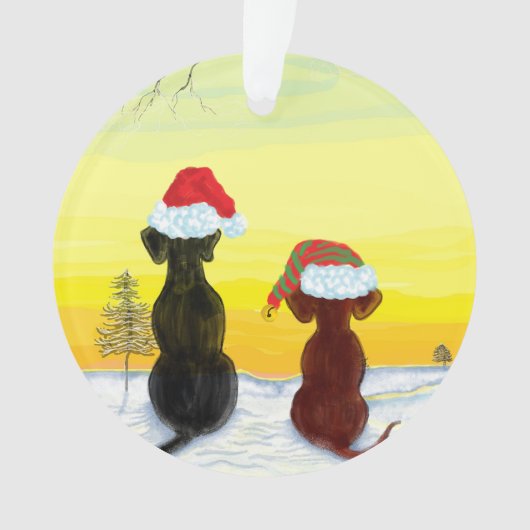 christmas springador ornament (voorkant)