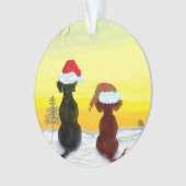 christmas springador ornament (voorkant)