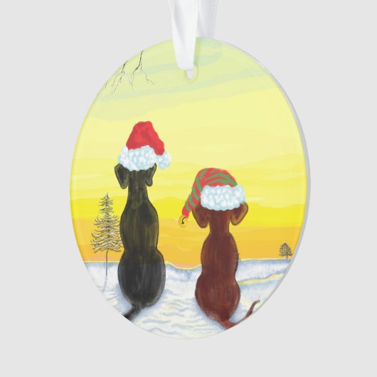 christmas springador ornament (voorkant)