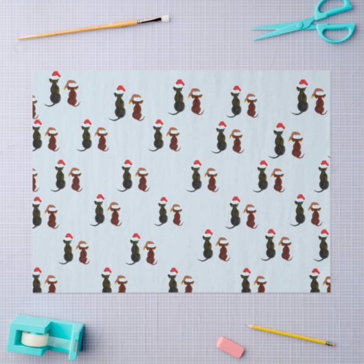 Christmas springador tissuepapier (Craft)