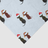 Christmas springador tissuepapier (Detail)