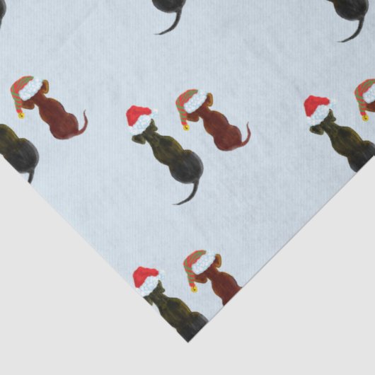 Christmas springador tissuepapier (Detail)