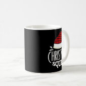 Christmas Squad Family Group Matching Christmas Pa Koffiemok (Voorkant rechts)