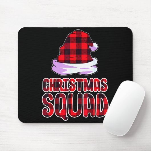 Christmas Squad Family Group Matching Christmas Pa Muismat (Met muis)
