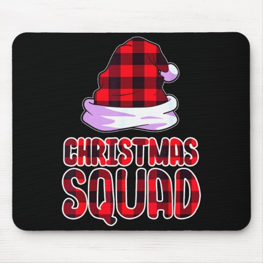 Christmas Squad Family Group Matching Christmas Pa Muismat (Voorkant)
