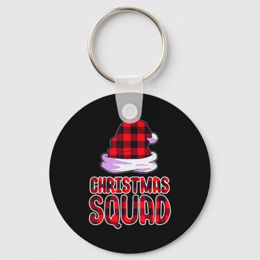 Christmas Squad Family Group Matching Christmas Pa Sleutelhanger (Voorkant)