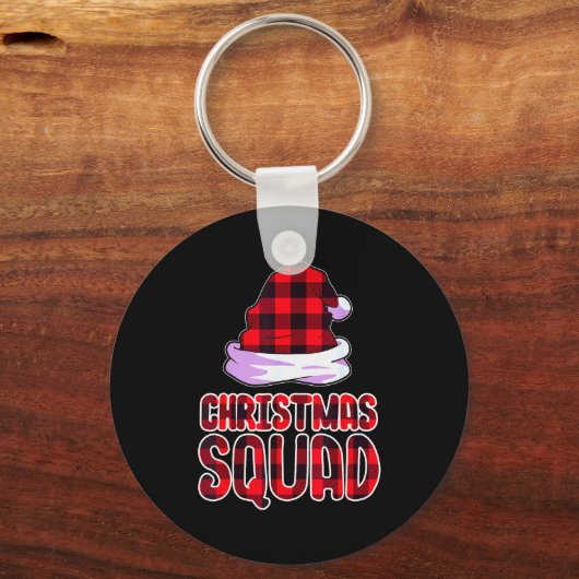 Christmas Squad Family Group Matching Christmas Pa Sleutelhanger (Voorkant)