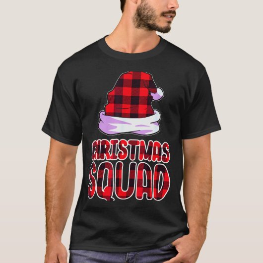 Christmas Squad Family Group Matching Christmas Pa T-shirt (Voorkant)