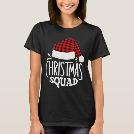 Christmas Squad Family Group Matching Christmas Pa T-shirt (Voorkant)
