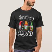 Christmas Squad Family Matching Gnomes Pjs Xmas Bo T-shirt (Voorkant)
