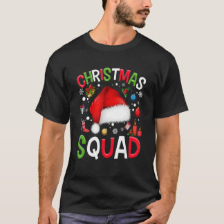 Christmas Squad Funny Family Matching Pajamas Boys T-shirt