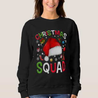 Christmas Squad Funny Family Matching Pajamas Boys Trui