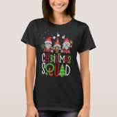 Christmas Squad Gnomes Friend Pajamas Family Match T-shirt (Voorkant)