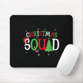 Christmas Squad Matching Family Group Santa Elf Sq Muismat (Met muis)