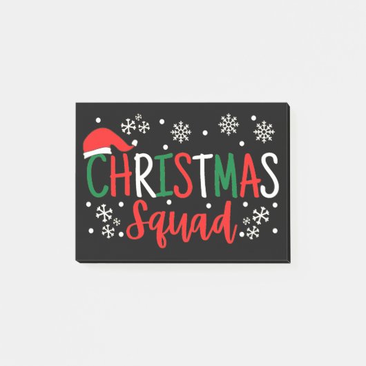 CHRISTMAS SQUAD POST-IT® NOTES (Voorkant)