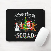 Christmas Squad Santa Dabbing Elf Family Matching Muismat (Met muis)