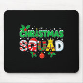 Christmas Squad Santa Dabbing Elf Family Matching  Muismat (Voorkant)