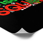 Christmas Squad Santa Dabbing Elf Family Matching  Poster (Hoek)