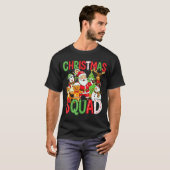 Christmas Squad Santa Family Matching Xmas  T-shirt (Voorkant volledig)