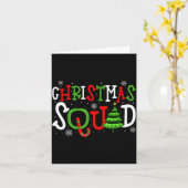 Christmas Squad Shirt, Christmas Matching Family P Kaart (Gele Bloem)