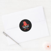 Christmas Squad - Xmas Family Matching Christmas G Ronde Sticker (Envelop)