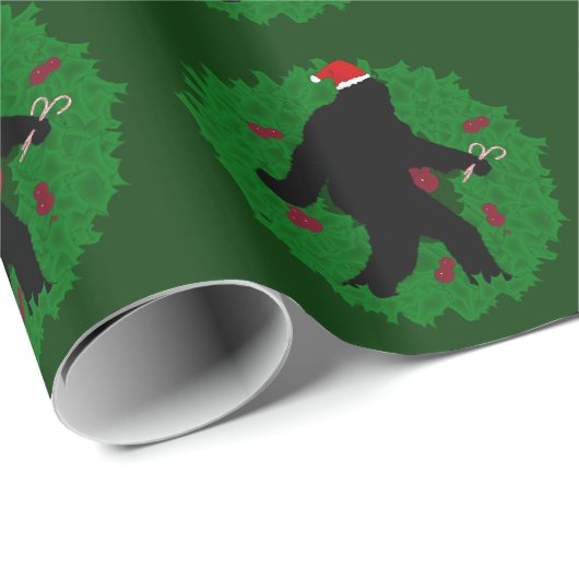 Christmas Squatchin' - Gone Squatchin Cadeaupapier (Rol Hoek)