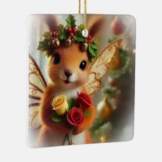 Christmas Squirrel Fairy Ornament (Rechts)