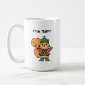 Christmas Squirrel Mug Koffiemok (Links)