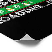 Christmas Srit Loading 67 Six Seven Meme Funny Sno Poster (Hoek)