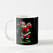 Christmas Srts, Santa Plays Golf Xmas Women Men &a Koffiemok (Links)