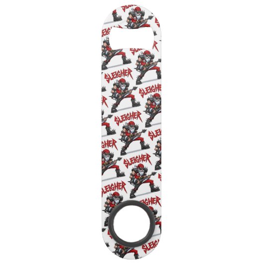 Christmas Stainless Steel Bottle Opener Speed Flessenopener (Voorkant)