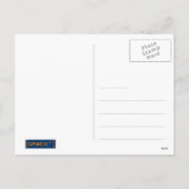 Christmas Star Briefkaart (Achterkant)