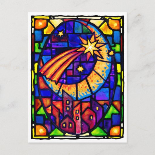 Christmas Star Briefkaart (Voorkant)